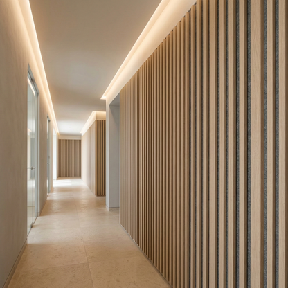 Premium Acoustic Slat Wall Panel – 270 × 110 cm